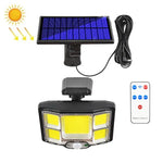 TG-TY085 Đèn Tường Ngoài Trời Năng Lượng Mặt Trời Cảm Ứng Cơ Thể Người Đèn Đường Sân Vườn Gia Đình Chống Nước Có Điều Khiển Từ Xa, Thông Số:, 96 LED Tích Hợp, 96 COB Tích Hợp, 96 LED Riêng Biệt, 96 COB Riêng Biệt, 168 LED Tích Hợp, 168 COB Tích Hợp
