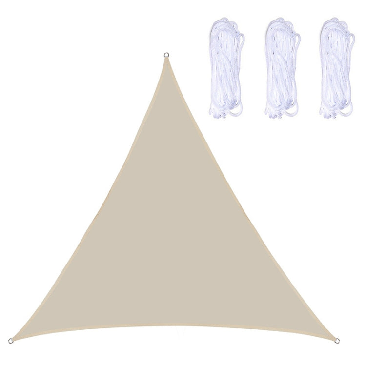 Mái che ngoài trời hình tam giác chống thấm nước và chống tia UV cho vườn, Kích thước: 5m x 5m x 5m, 5m x 5m x 5m