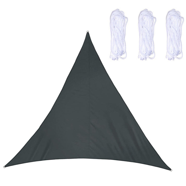 Mái che ngoài trời hình tam giác chống thấm nước và chống tia UV cho vườn, Kích thước: 5m x 5m x 5m, 5m x 5m x 5m