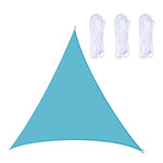 Mái che ngoài trời hình tam giác chống thấm nước và chống tia UV cho vườn, Kích thước: 5m x 5m x 5m, 5m x 5m x 5m