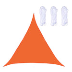 Mái che ngoài trời hình tam giác chống thấm nước và chống tia UV cho vườn, Kích thước: 5m x 5m x 5m, 5m x 5m x 5m