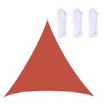 Mái che ngoài trời hình tam giác chống thấm nước và chống tia UV cho vườn, Kích thước: 5m x 5m x 5m, 5m x 5m x 5m