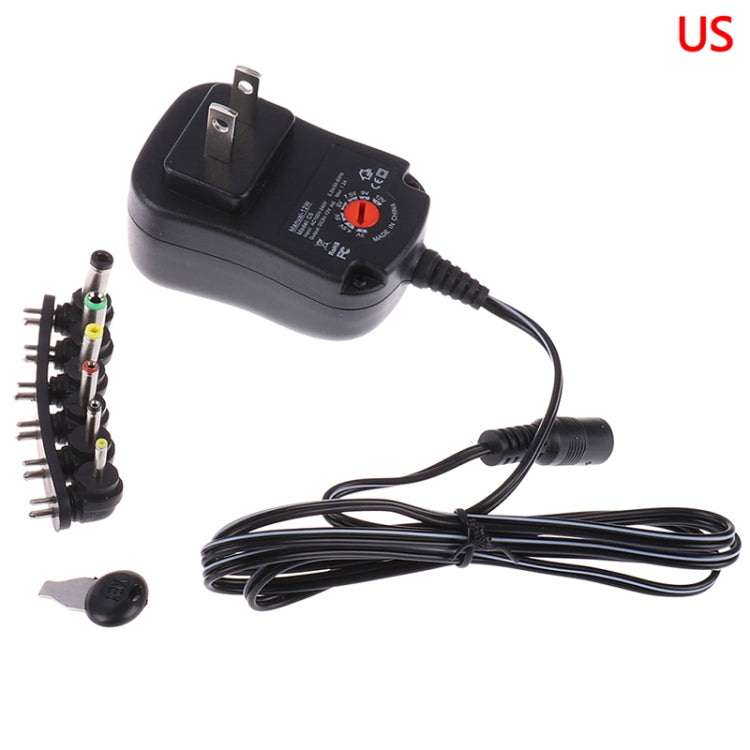 Bộ nguồn chuyển đổi điều chỉnh điện áp C5 3-12V 12W đa chức năng với đầu DC, phích cắm US, UK, EU