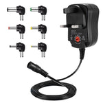 Bộ nguồn chuyển đổi điều chỉnh điện áp C5 3-12V 12W đa chức năng với đầu DC, phích cắm US, UK, EU