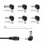 Bộ nguồn chuyển đổi điều chỉnh điện áp C5 3-12V 12W đa chức năng với đầu DC, phích cắm US, UK, EU