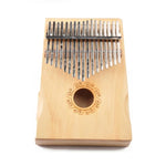 Đàn Kalimba 17 nốt cho người mới bắt đầu, màu nâu, bộ nâu, màu vàng, bộ vàng, gỗ, bộ gỗ, đen, bộ đen