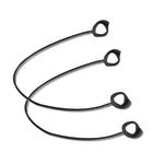 3 cái dây silicone chống mất cho tai nghe Bluetooth thể thao Samsung GALAXY Buds 1 / 2, màu đen, trắng, đỏ, xanh dương