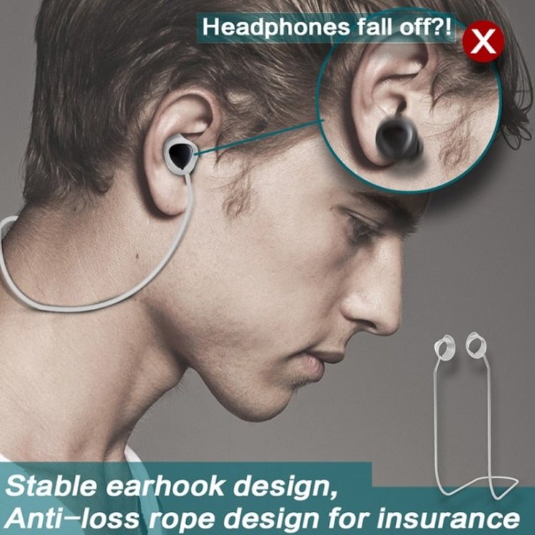 3 cái dây silicone chống mất cho tai nghe Bluetooth thể thao Samsung GALAXY Buds 1 / 2, màu đen, trắng, đỏ, xanh dương