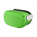 Vỏ bảo vệ silicone chống nước, chống bụi và chống rơi cho kính VR Meta Quest, màu đen, trắng, đỏ, xanh phát sáng