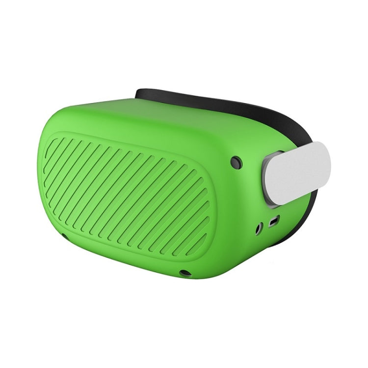 Vỏ bảo vệ silicone chống nước, chống bụi và chống rơi cho kính VR Meta Quest, màu đen, trắng, đỏ, xanh phát sáng