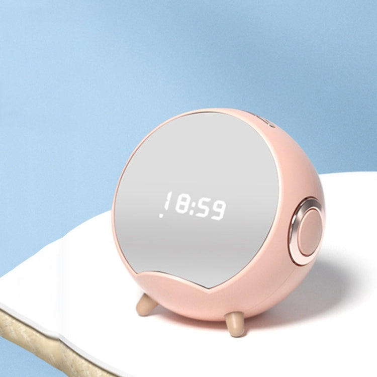Loa Bluetooth không dây đa chức năng mini để bàn có sạc không dây, đồng hồ báo thức và chức năng giữ điện thoại
