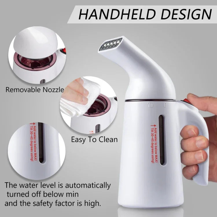 Máy Ủi Quần Áo Cầm Tay Gia Đình ES-150 700W Máy Ủi Hơi Nước Mini Điện, Phích Cắm UK, ES-150