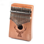 Đàn Kalimba đầu hươu 17 nốt cho người mới bắt đầu