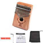 Đàn Kalimba đầu hươu 17 nốt cho người mới bắt đầu