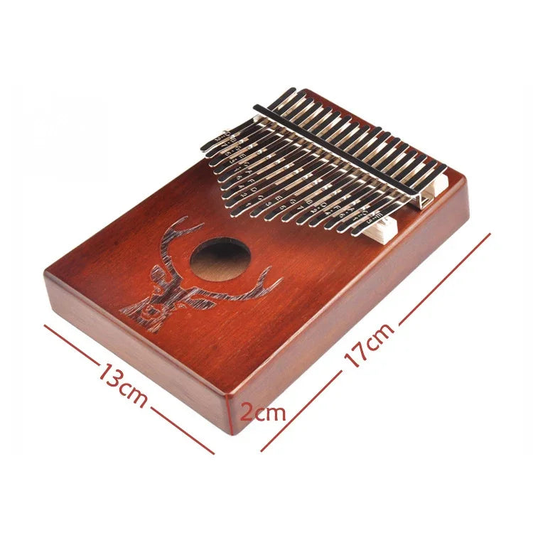 Đàn Kalimba đầu hươu 17 nốt cho người mới bắt đầu