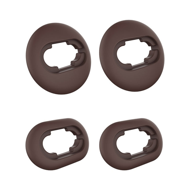 2 bộ nút tai silicone cho tai nghe Bluetooth Samsung Galaxy Buds Live, màu đen-2 cặp, đỏ-2 cặp, nâu-2 cặp, trắng-2 cặp