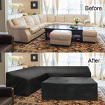 Bọc Sofa Góc Nội Thất Sân Vườn Ngoài Trời Chống Bụi Bọc Bàn, 215x215x87cm, 200x270x82cm, 286x222x82cm, 300x300x98cm, 155x95x68, 210x270x85cm