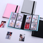 Album Ảnh Màu Trơn Co Giãn 3 Inch Dung Lượng Lớn Lưu Trữ Thẻ Ảnh Sao, 3 Inch 160, 3 Inch 288