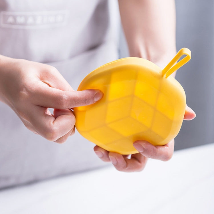 Khuôn làm đá viên lục giác sáng tạo DIY hộp lưu trữ khay làm đá tự làm, lục giác (Trắng), lục giác (Đỏ xanh)