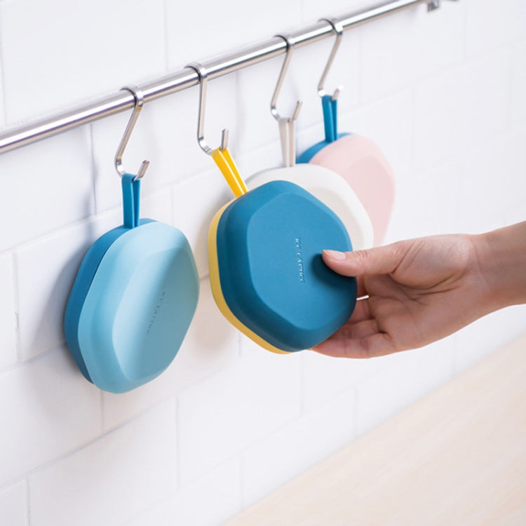 Khuôn làm đá viên lục giác sáng tạo DIY hộp lưu trữ khay làm đá tự làm, lục giác (Trắng), lục giác (Đỏ xanh)