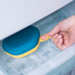 Khuôn làm đá viên lục giác sáng tạo DIY hộp lưu trữ khay làm đá tự làm, lục giác (Trắng), lục giác (Đỏ xanh)