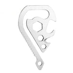 Dụng cụ khẩn cấp đa năng móc khóa EDC ngoài trời, dụng cụ khẩn cấp EDC