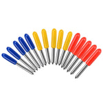 Bộ 15 Dao Khắc Gỗ Roland Đa Năng, Góc 30 Độ, 45 Độ, 60 Độ