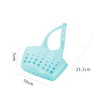 Giỏ treo lưu trữ bồn rửa điều chỉnh TM15008, túi treo thoát nước nhà bếp, Giỏ treo TM15008