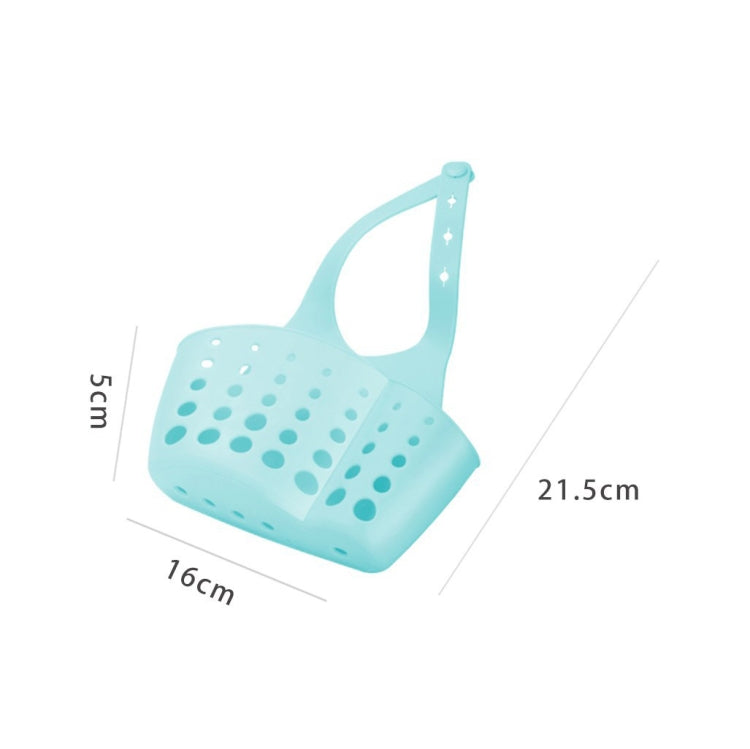 Giỏ treo lưu trữ bồn rửa điều chỉnh TM15008, túi treo thoát nước nhà bếp, Giỏ treo TM15008