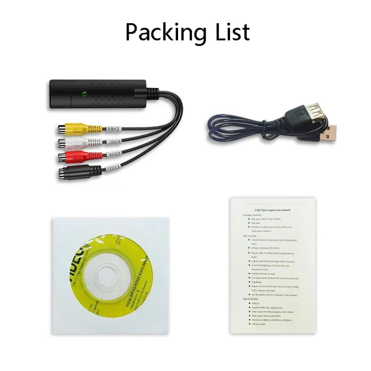 HW-1401 Card ghi hình USB, chip ms2100
