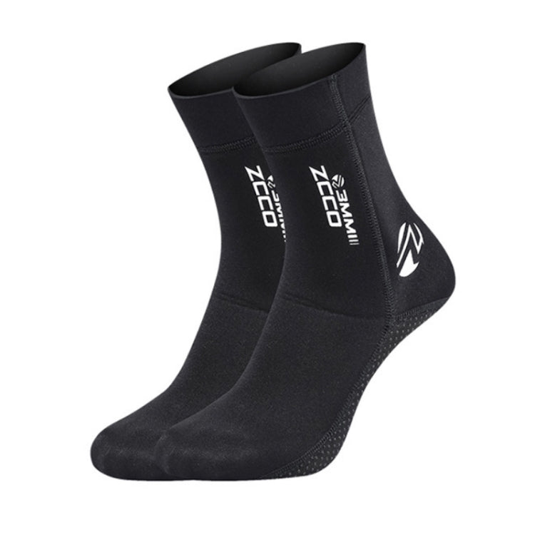 Tất lặn chống trượt 3mm ấm ZCCO, chống mài mòn, vây mắt cá chân, size 33-34, 35-36, 37-38, 39-40, 41-42, 43-44, 45-46