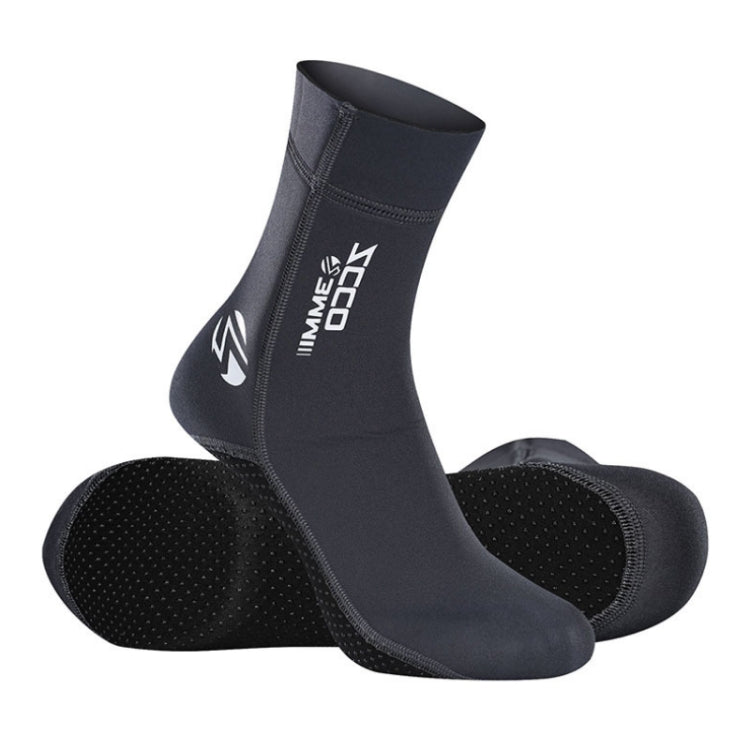 Tất lặn chống trượt 3mm ấm ZCCO, chống mài mòn, vây mắt cá chân, size 33-34, 35-36, 37-38, 39-40, 41-42, 43-44, 45-46