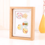 Khung ảnh bàn xoay gỗ hai mặt kích thước: 6 inch, 7 inch, 8 inch