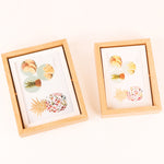 Khung ảnh bàn xoay gỗ hai mặt kích thước: 6 inch, 7 inch, 8 inch