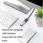 Cáp nối dài dữ liệu lõi đồng không oxy USB đực sang cái Jasoz, màu: đen 0.5m, đen 0.5m, đen 1m, đen 1.5m, đen 2m, đen 3m, đen 5m, xanh đậm 0.5m, xanh đậm 1m, xanh đậm 1.5m, xanh đậm 2m, xanh đậm 3m, xanh đậm 5m, đen 8m