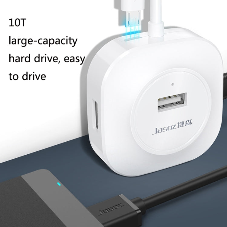 Bộ chia HUB USB2.0 4 cổng tốc độ cao Jasoz 1 ra 4, màu đen 0.3m, đen 0.5m, đen 1.2m, trắng 0.3m, trắng 0.5m, trắng 1.2m