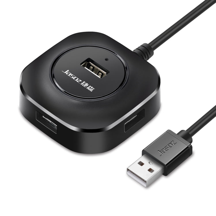 Bộ chia HUB USB2.0 4 cổng tốc độ cao Jasoz 1 ra 4, màu đen 0.3m, đen 0.5m, đen 1.2m, trắng 0.3m, trắng 0.5m, trắng 1.2m