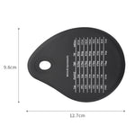 Cây cạo silicon, dụng cụ cạo kem, dao cắt bơ, cây lau dao, dao cắt lau (Đen), dao cắt lau (Đỏ)
