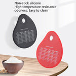 Cây cạo silicon, dụng cụ cạo kem, dao cắt bơ, cây lau dao, dao cắt lau (Đen), dao cắt lau (Đỏ)