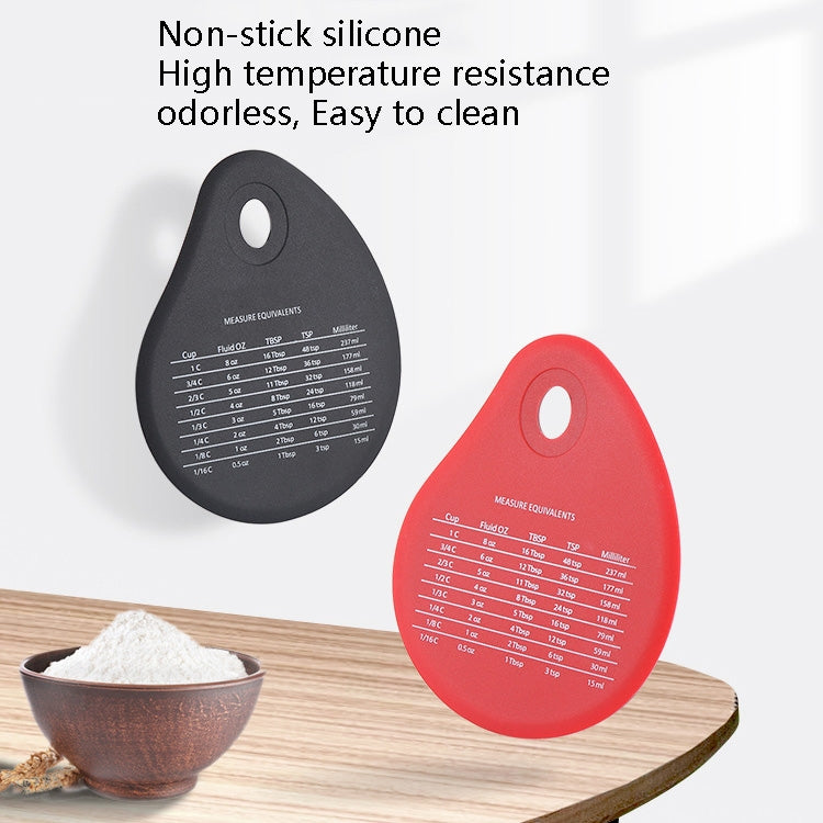 Cây cạo silicon, dụng cụ cạo kem, dao cắt bơ, cây lau dao, dao cắt lau (Đen), dao cắt lau (Đỏ)