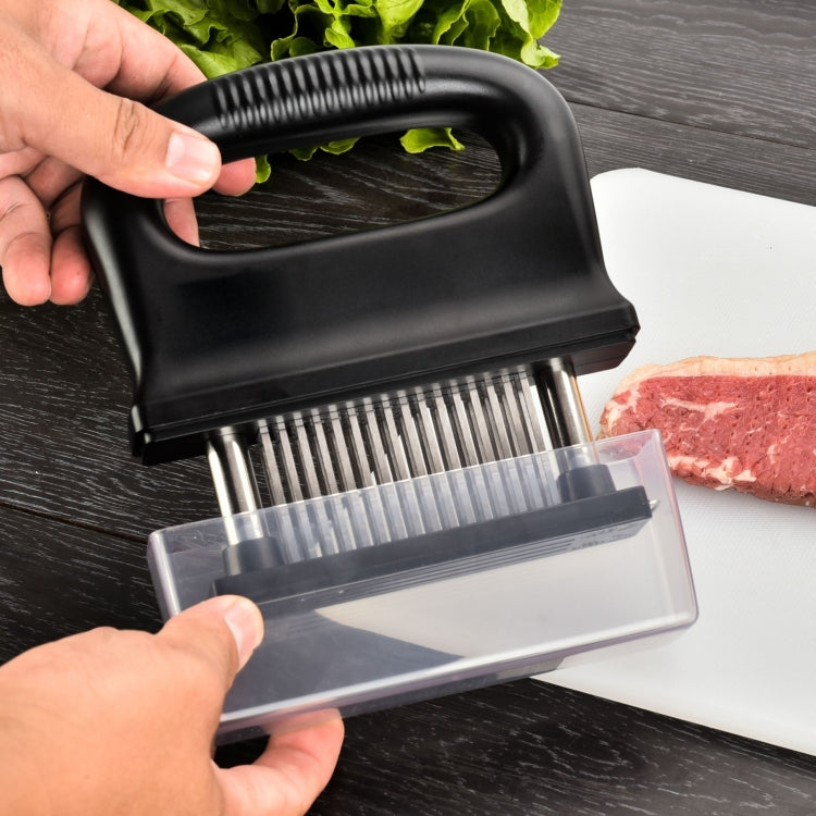 Dụng cụ làm mềm thịt có tay cầm 48 chấu, dụng cụ nhà bếp cho thịt nạc, thịt nướng, 48 chấu 20A48