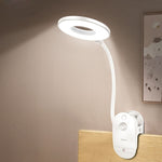 Đèn bàn kẹp YAGE YG-8102 2W 18 bóng LED, công tắc cảm ứng, điều chỉnh độ sáng 3 cấp, đèn LED bảo vệ mắt
