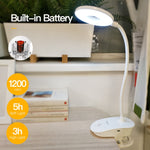 Đèn bàn kẹp YAGE YG-8102 2W 18 bóng LED, công tắc cảm ứng, điều chỉnh độ sáng 3 cấp, đèn LED bảo vệ mắt