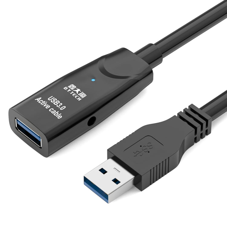 Cáp nối dài USB 3.0 đực sang cái D.Y.TECH, chip chống nhiễu kép, chiều dài:, 10m, 15m
