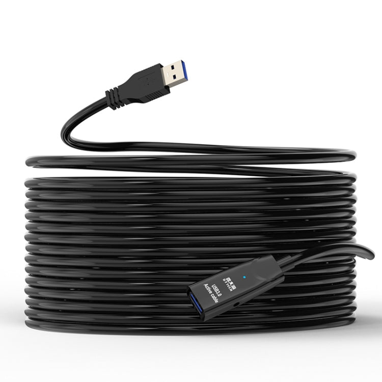 Cáp nối dài USB 3.0 đực sang cái D.Y.TECH, chip chống nhiễu kép, chiều dài:, 10m, 15m
