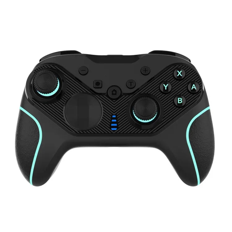 Tay cầm chơi game không dây có chức năng đánh thức cho Nintendo Switch/Android/IOS/PC, Kiểu dáng:, S818 Xanh lá đen