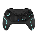 Tay cầm chơi game không dây có chức năng đánh thức cho Nintendo Switch/Android/IOS/PC, Kiểu dáng:, S818 Xanh lá đen