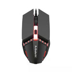 2 cái Chuột chơi game có dây K-Snake M11 4 phím 1600DPI phát sáng cho máy tính xách tay và máy tính để bàn, chiều dài cáp: 1,5m