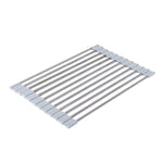 Giá đựng bộ lọc nước gấp gọn cho bồn rửa bát, giá đỡ đũa, kiểu dáng: vuông silicon 52x33cm, vuông silicon 43x30.5cm, tròn silicon 52x33cm, tròn silicon 44.5x33cm, tròn silicon 43x33cm, tròn silicon 42x35cm, tròn silicon 52x24.5cm