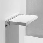 Ghế tắm gắn tường nhà vệ sinh TX-116N-UP cho người già, màu đen, trắng